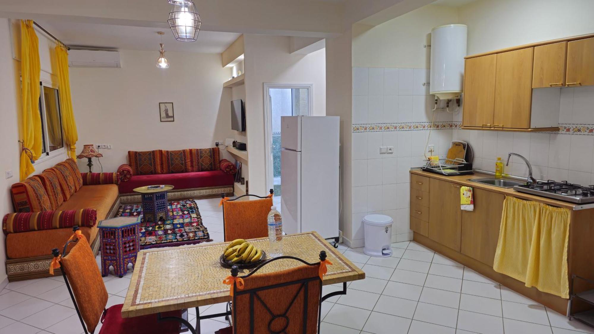 Appartement Julia Au Centre Ville Agadir Dans Residence Borj Dalat Buitenkant foto